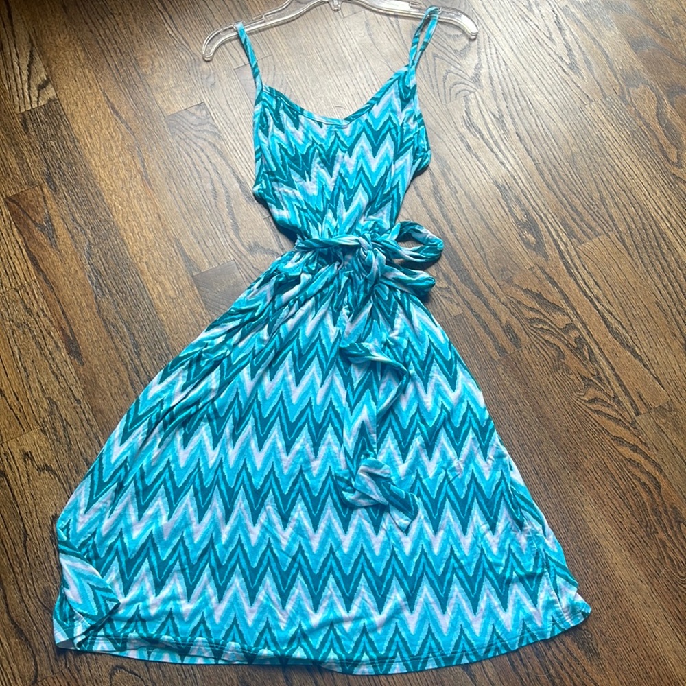 Pixley Chevron sundress, size Medium